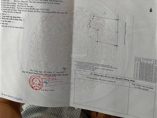 Chỉ 6,5 tỷ sở hữu 803,3m2 ngang 30m. đất mặt đường phạm văn đồng. lương sơn bắc nha trang. đất cln