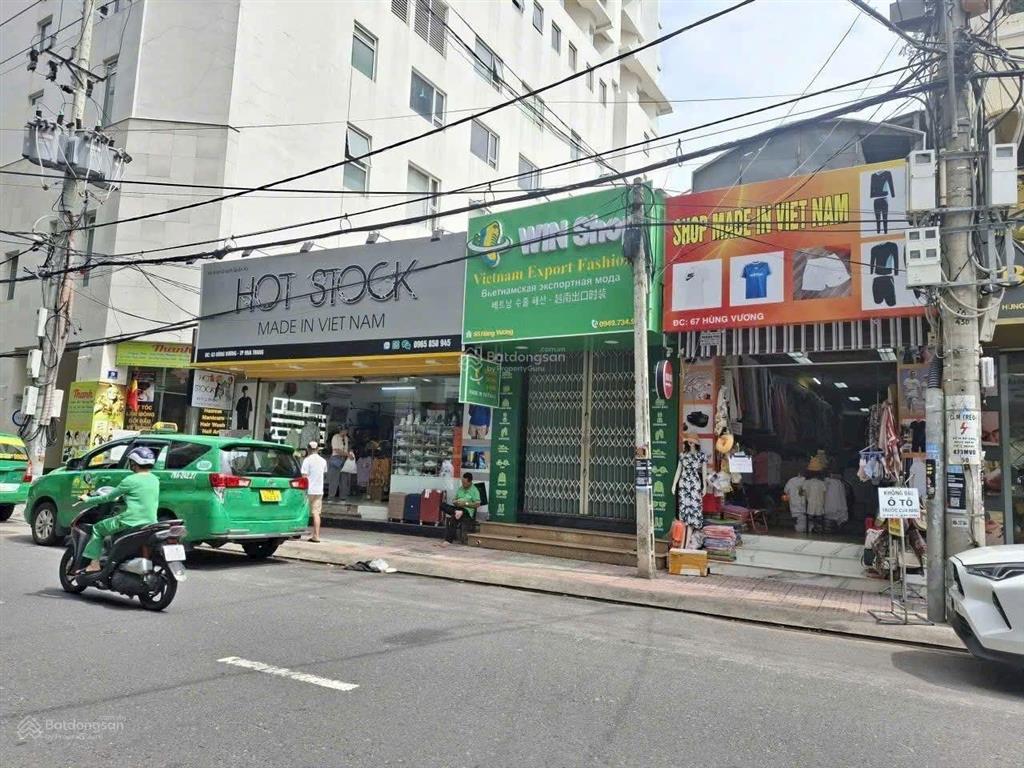 Bán đất tặng nhà góc 2 mặt tiền đường hùng vương phố tây nha trang. 156,5m2 ngang 6,5m chỉ 61 tỷ.