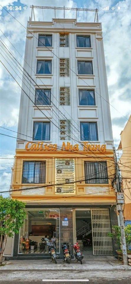 Bán tòa căn hộ 7 tầng 224,3m2 ngang 7,68m. có 46 phòng chỉ 31 tỷ. mặt tiền đường bửu đóa. nha trang