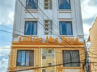 Bán tòa căn hộ 7 tầng 224,3m2 ngang 7,68m. có 46 phòng chỉ 31 tỷ. mặt tiền đường bửu đóa. nha trang