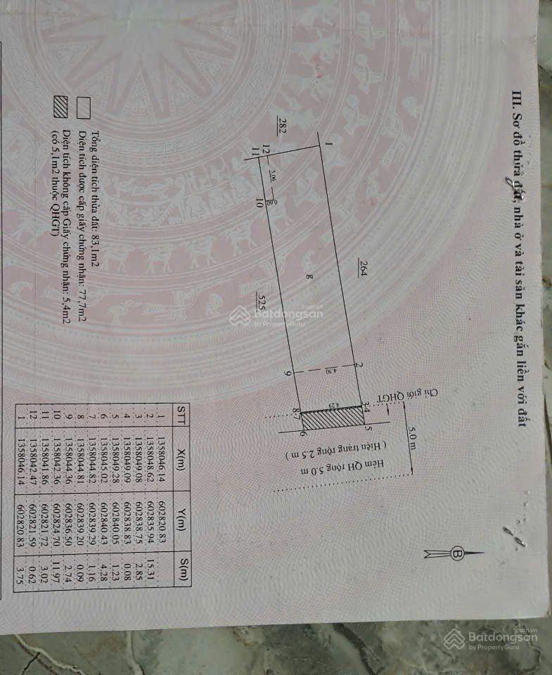 Bán đất gần biển 155,4m2 ngang 8,7m chỉ 11,5 tỷ. đường thanh nam. vĩnh hải nha trang