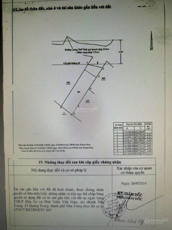 Bán nhà 7 tầng 228,7m2 ngang 8,25m giá 28 tỷ. đường lương thế vinh. nha trang  0967 613 ***