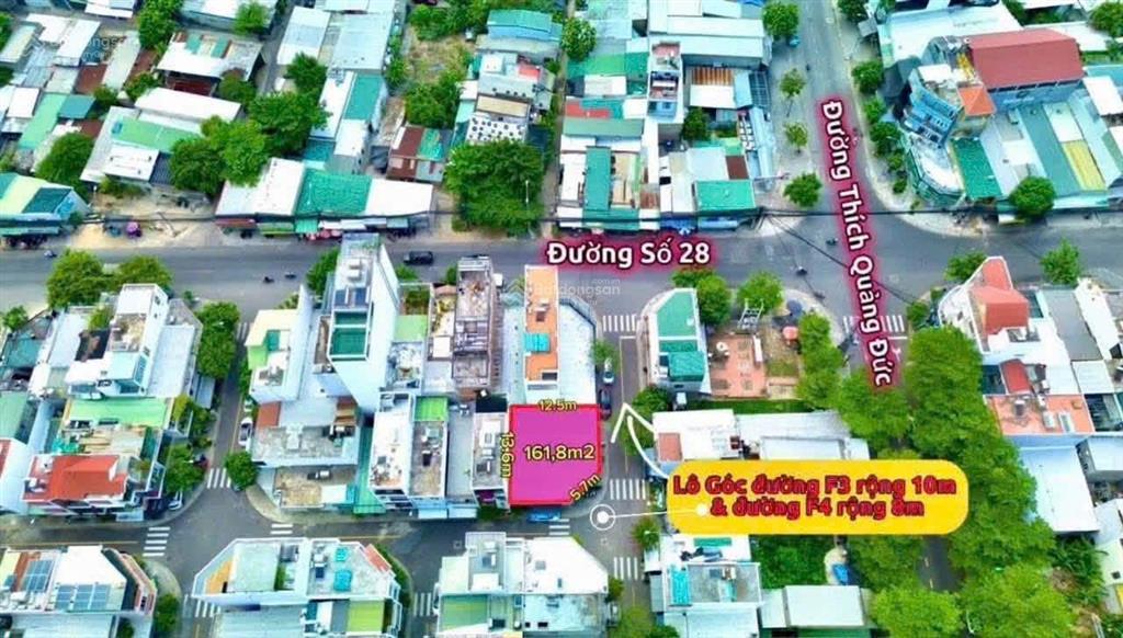 Bán lô góc đẹp tđc phước long. 161,8m² ôm góc 2 mặt đường chỉ 14,5 tỷ. gần đường số 28. nha trang