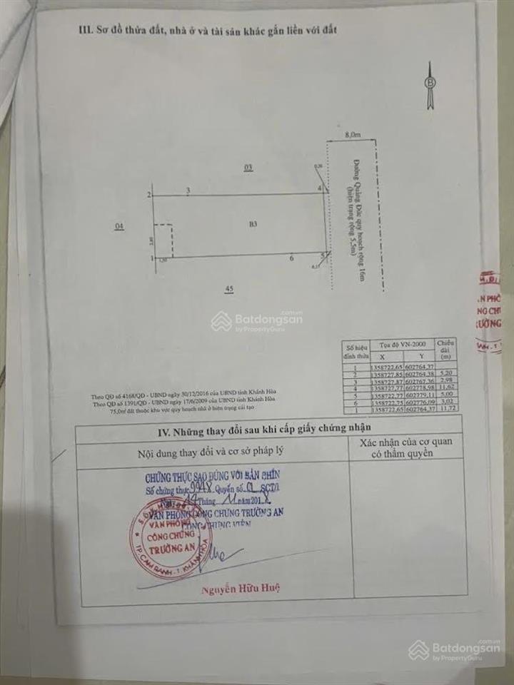 Bán nhà 3 tầng gần biển 75m ngang 5m chỉ 8,5 tỷ. mặt đường quảng đức. vĩnh hòa. bắc nha trang