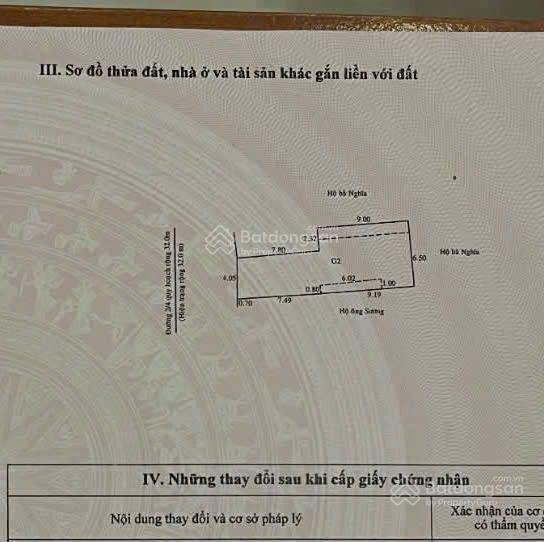 Bán 90,3m² ngang 4,05m nở hậu 6,5m chỉ 12,5 tỷ. tặng nhà mặt tiền đường 2/4 vĩnh phước. nha trang