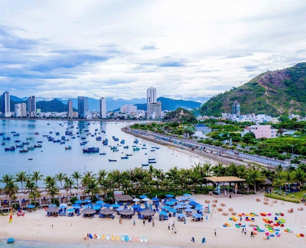 Đất mặt biển nguyễn cơ thạch 448,5m2 ngang 14,6m chỉ 110 tr/m2. kđt mới vĩnh hòa.ngay bến du thuyền