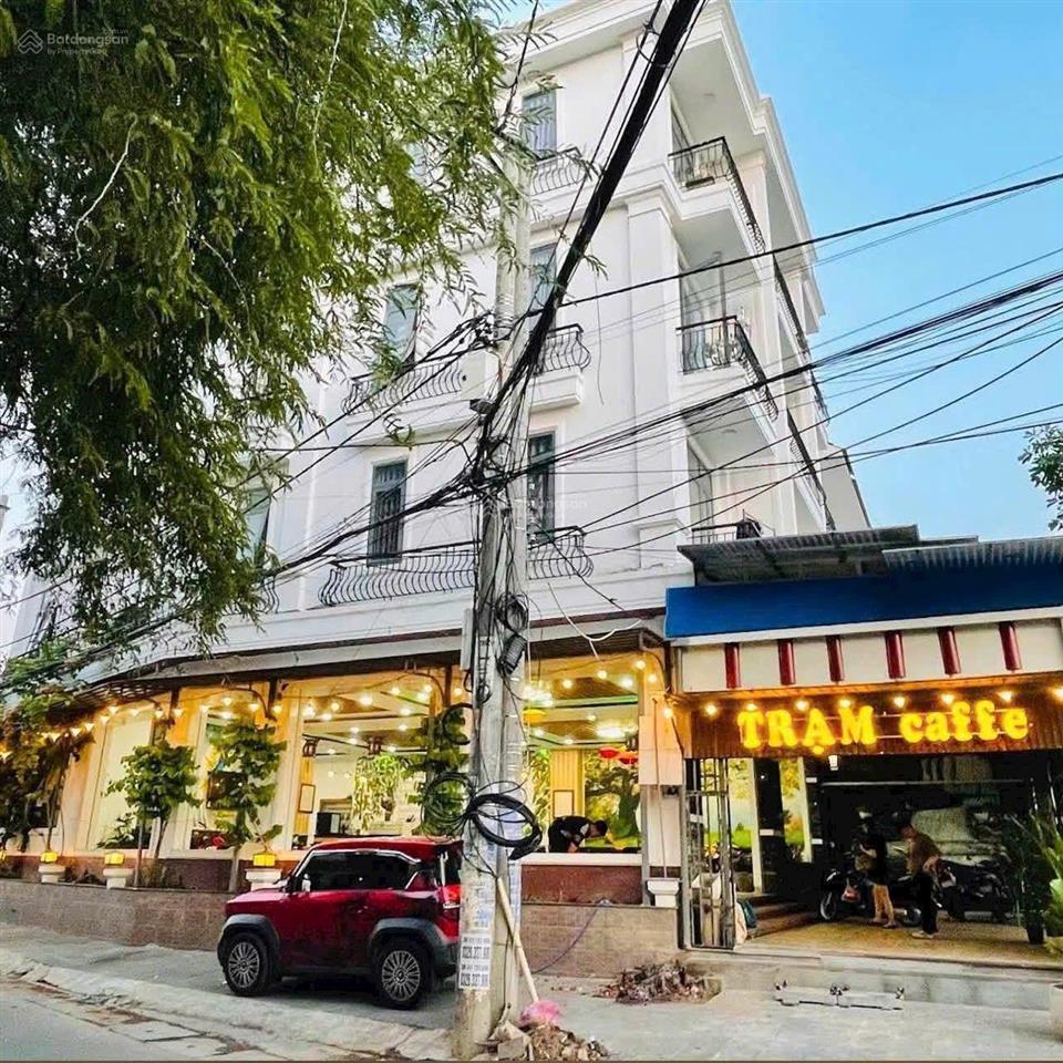 Bán tòa nhà 4 tầng 2 mặt tiền 18 căn hộ 256,8m² ngang 12m chỉ 23,5 tỷ. đường 19/5 vĩnh điềm trung