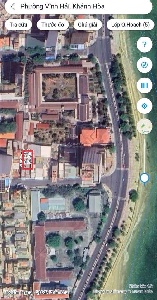 Bán lô đất đẹp mấy bước chân ra biển. 144,5m² ngang 14,3m chỉ 8,67 tỷ. hẻm bắc sơn. bắc nha trang