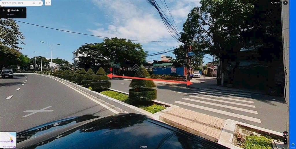 Bán 1373m2 góc 3 mặt đường trần phú giá 170 tỷ. vĩnh nguyên nha trang. đất full thổ cư