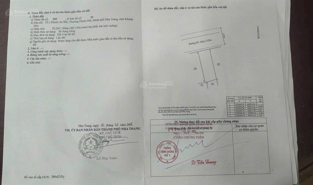 Bán tòa nhà 10 tầng 494,4m2 giá 150 tỷ. góc 2 mặt đường thích quảng đức phước hải nha trang