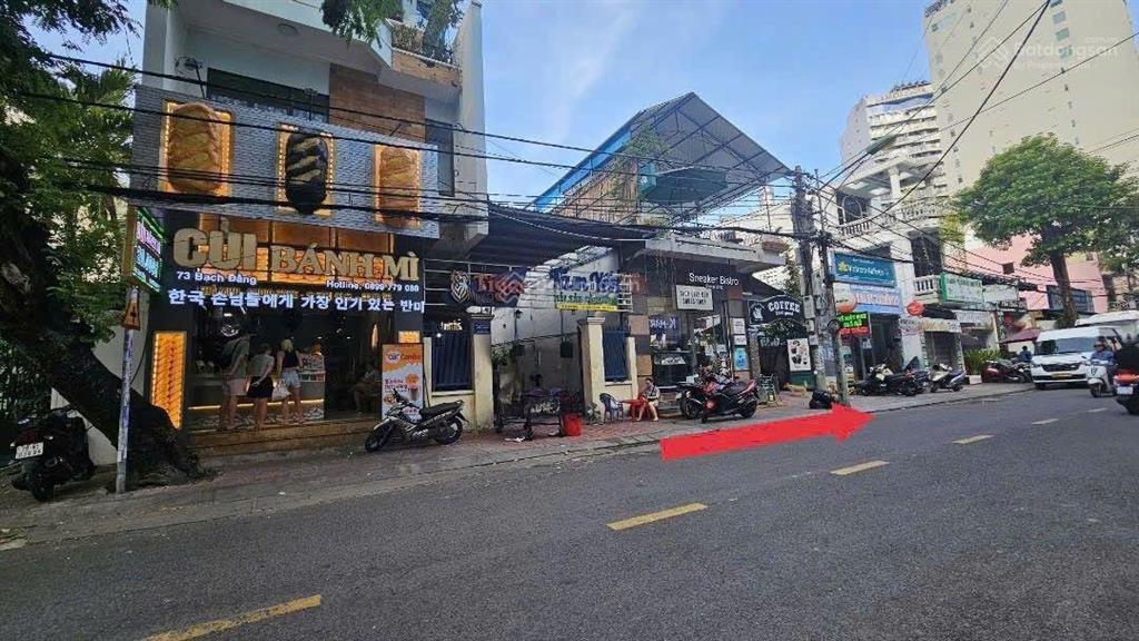 Bán lô đất đẹp góc 2 mặt thoáng đường bạch đằng. 189,6m2 ngang 8,34m giá 45 tỷ 360tr. nha trang