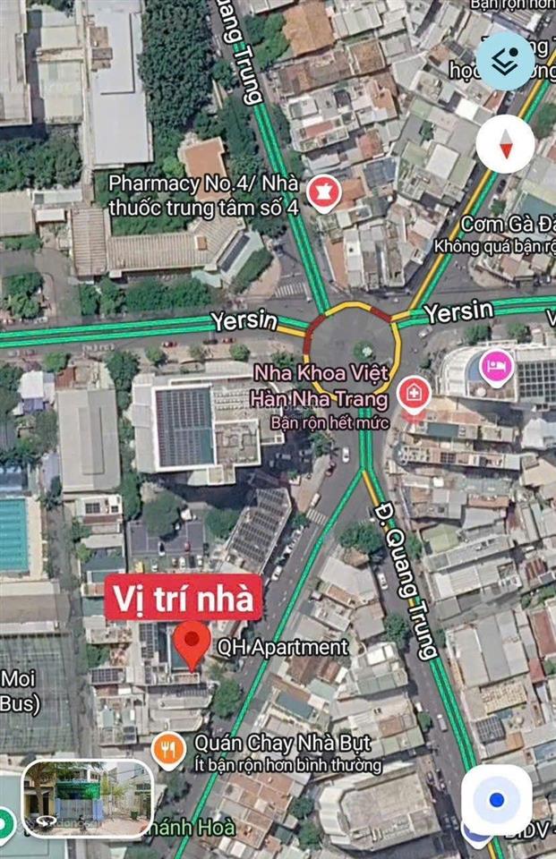 Bán đất tặng nhà 3 tầng 225,6m2 ngang 5m nở hậu mặt đường lý thánh tôn. giá 26 tỷ, nha trang