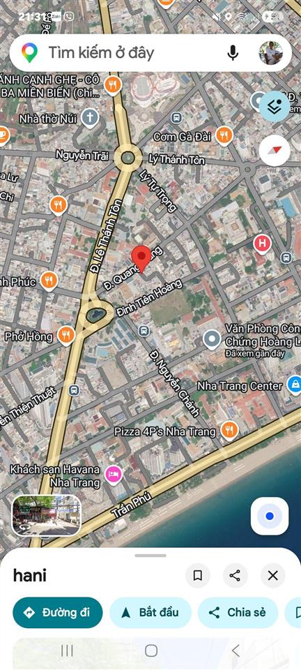 Chỉ 8 tỷ 320 tr sở hữu 52,1m2 ngang 4,1m trung tâm thành phố nha trang. hẻm ô tô thông quang trung