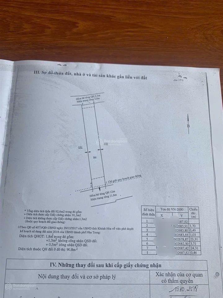 Bán khách sạn 7 tầng 91,3m2 chỉ 26 tỷ. 2 mặt đường quân trấn. khu phố tây. trung tâm nha trang