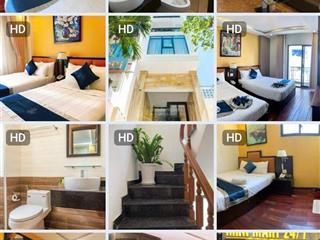 Bán khách sạn 7 tầng 91,3m2 chỉ 26 tỷ. 2 mặt đường quân trấn. khu phố tây. trung tâm nha trang