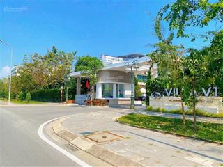 Đất biệt thự vip 1 vcn phước hải 397m2 ôm góc 38m chỉ 75tr/m2. khu an ninh 24/7. view sông