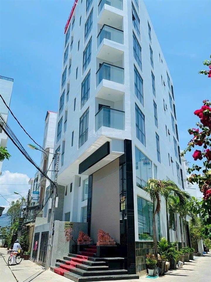 Bán khách sạn 8 tầng 21 phòng góc 2 mặt đường 5m. dt 151m2 giá 35 tỷ. nguyễn thiện thuật nối dài