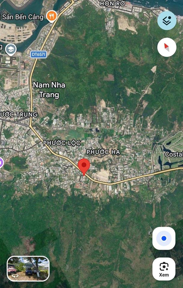 Bán 1072,2m2 góc 2 mặt đường nguyễn tất thành chỉ 19,5 tỷ, phước đồng nha trang. có 700m2 đất ở