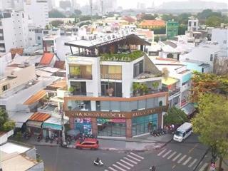 Bán nhà 5 tầng 190m2 giá 43 tỷ đang cho thuê 110 tr/th. góc 2 mặt đường lớn trần nhật duật.
