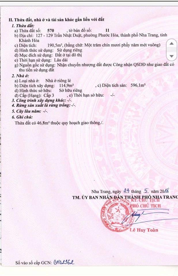 Bán nhà 5 tầng 190m2 giá 43 tỷ đang cho thuê 110 tr/th. góc 2 mặt đường lớn trần nhật duật.