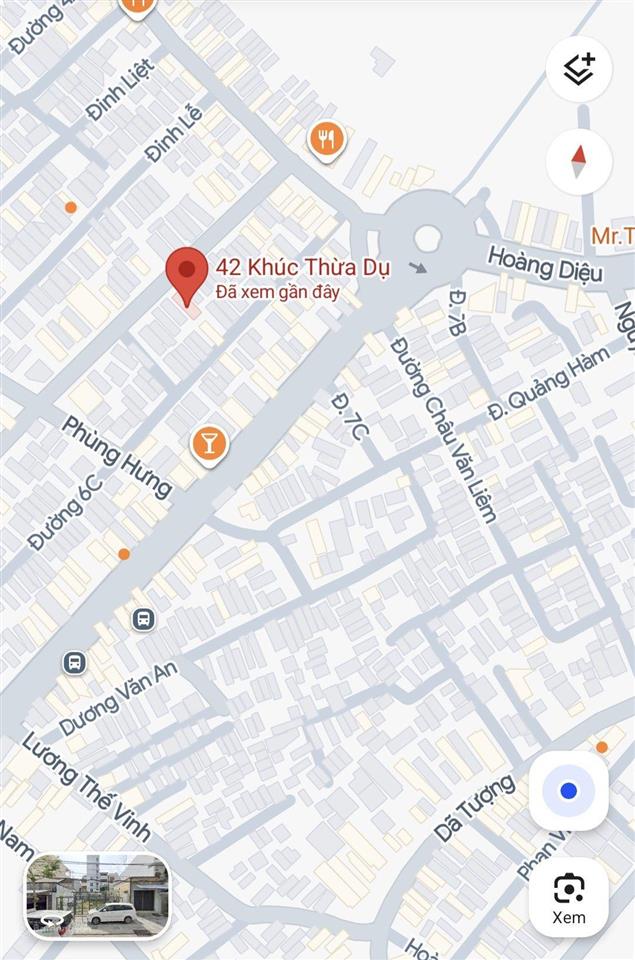 Đất đẹp mặt đường khúc thừa dụ. 200,9m2 ngang 8,8m giá 20 tỷ. phước long nha trang