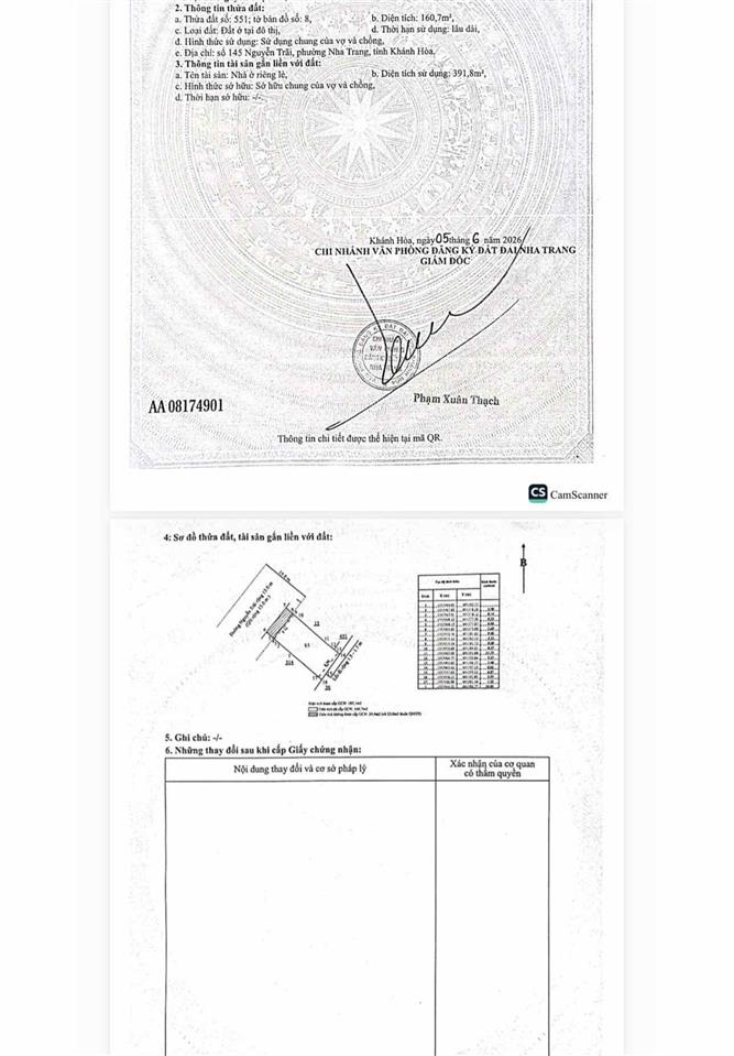 Bán nhà 3 tầng 160,7m2 ngang 9m giá 30 tỷ. mặt đường nguyễn trãi trung tâm tp nha trang.