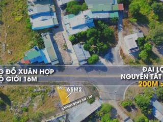 Bán lô đất 2 mặt tiền đường 16m oto vi vu gần ngã 3 trung tâm phước đồng nam nha trang khánh hòa65m
