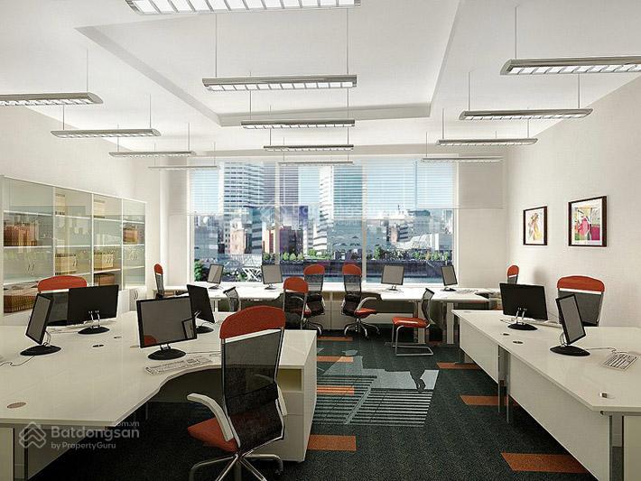 Cho thuê gấp tòa nhà 9 tầng 2 hầm mp hồng tiến, long biên. dt 550m2, mt 20m.thông sàn.vỉa hè rộng