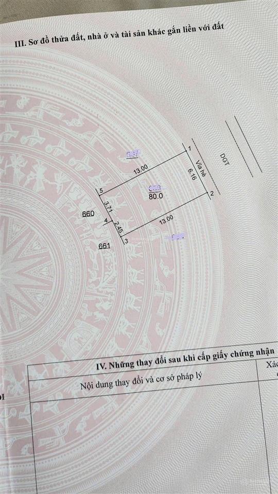 Bán đất đấu giá đầm phụng, cửa liễu, xã ô diên (hạ mỗ).
