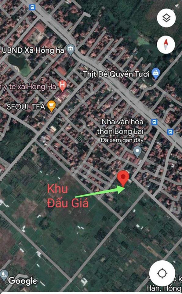 Bán 75m2 đất đấu giá bốt điện hồng hà