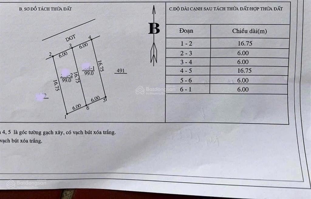 Bán 99m2 xã liên minh (trung châu)