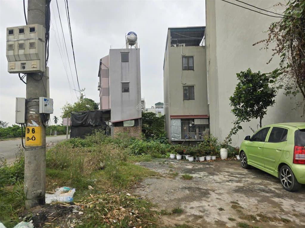 Bán lô góc đất đẹp mặt đường đôi, kênh mương đan hoài, đồng ông, xã đan phượng