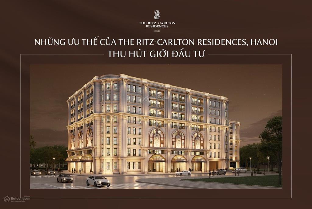 Giá bán căn hộ the ritz carlton hàng bài, hà nội  biểu tượng quý tộc, cập nhật tốt nhất t5/2026