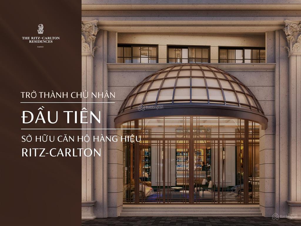 Giá bán căn hộ the ritz carlton hàng bài, hà nội  biểu tượng quý tộc, cập nhật tốt nhất t5/2026