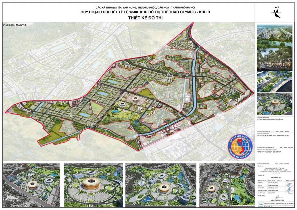 Giá bán shophouse trục chính vinhomes olympic năm 2026