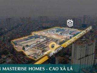 Giá bán shophouse khối đế masterise lumiere seasons garden nguyễn trãi