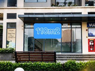 Cho thuê căn shop 110m2 mặt sảnh, mặt đường 16 tòa căn hộ, full nội thất giá 48 triệu/tháng.