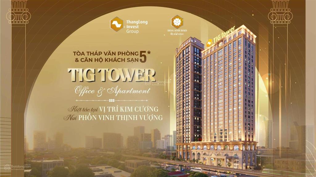 Cho thuê shop thương mại & văn phòng tig infinity 108 nguyễn trãi