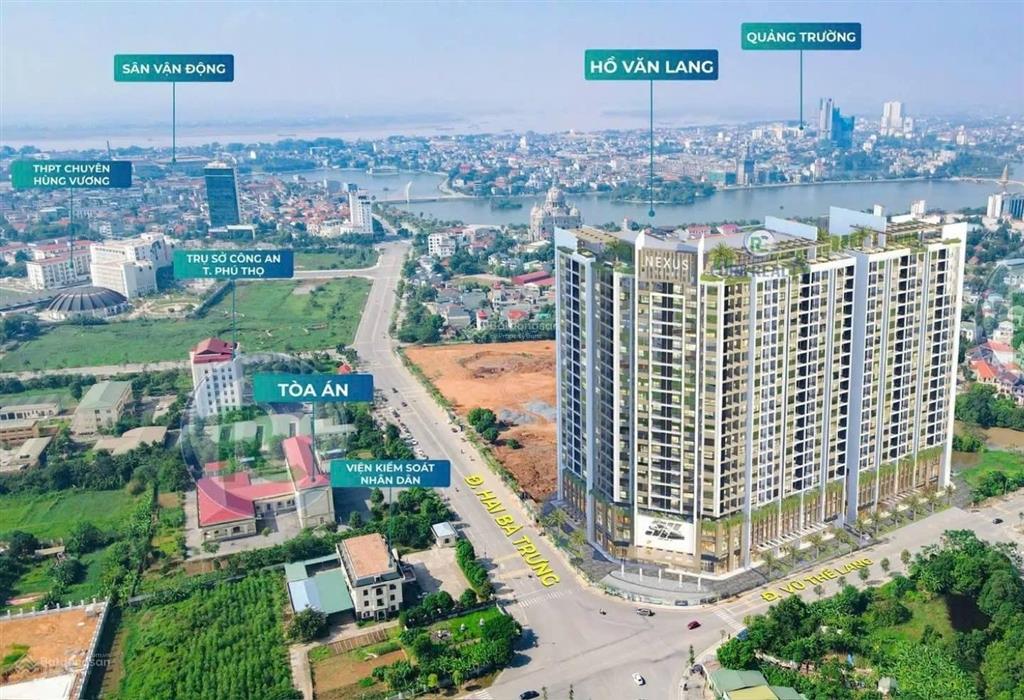 Nexus tower biểu tượng sống mới giữa trung tâm việt trì