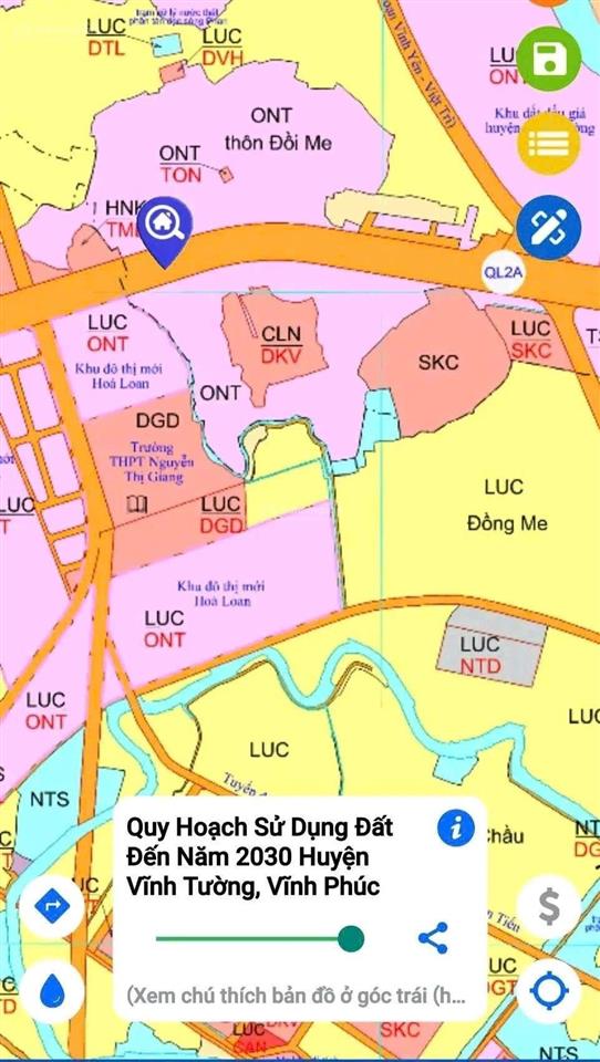Đất kinh doanh gần chợ đầu mối vĩnh tường