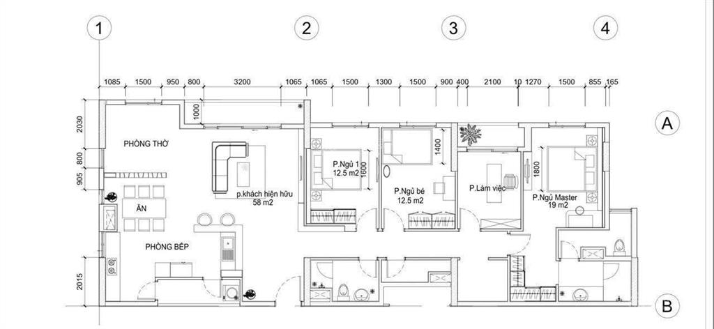 Căn ghép masteri thảo điền view sông, 18 tỷ, 165m2.