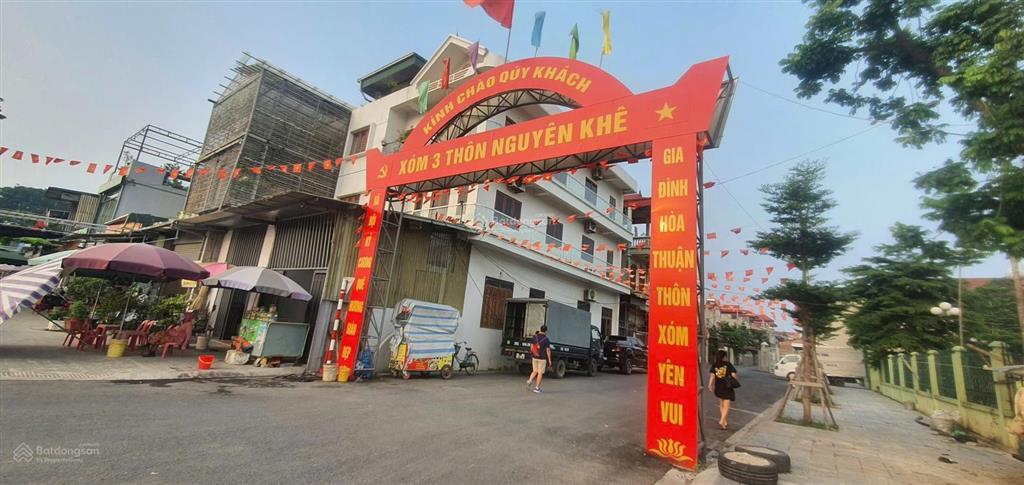 Bán cắt lỗ 1 tỷ nhà 3 tầng 75m2  trục chính nguyên khê, phúc thịnh, đông anh, hà nội. nhỉn 6,x tỷ
