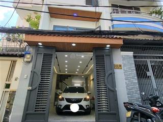 Bán nhà hẻm 6m lê quang địnhnơ trang long, khu cao cấp. dt 4x13m. trệt, 3 lầu, st. giá chỉ 9.6 tỷ