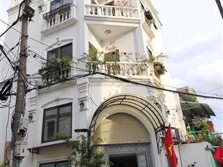 Cần bán gấp nhà hẻm 2 xe hơi né nhau. căn góc 2 mặt tiền cực đẹp. dt 5x8m. kết cấu 5 tầng mới xây