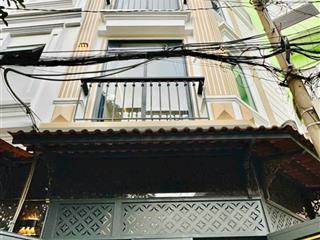 Cần bán nhà 4 tầng mới xây  nội thất cao cấp hẻm 6m lê quang định  trong khu toàn nhà biệt thự