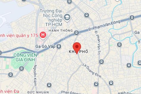 Cần tiền bán gấp khuôn đất hẻm xe hơi  lý tưởng xây tòa căn hộ. dt 5x15m. vị trí xây cao tầng