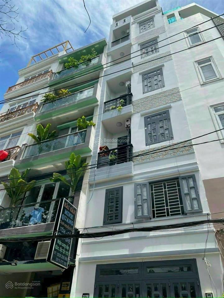 Cần bán tòa căn hộ dịch vụ 6 tầng 15 phòng thang máy mới xây. hẻm lớn 7m. dòng tiền 90 triệu/tháng