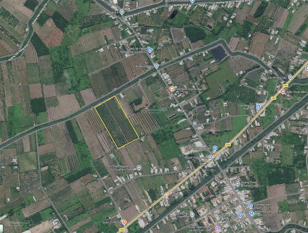 Bán đất tại cầu mương sâu quẹo vào, giá tốt 7,7 tỷ, diện tích 10771 m2