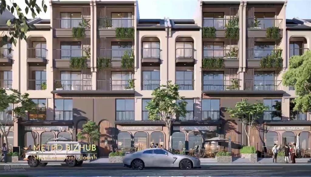 Booking căn nhà phố lõi trung tâm hòa lạc, 624m2 sàn sử dụng, kd dòng tiền 80  100tr/tháng