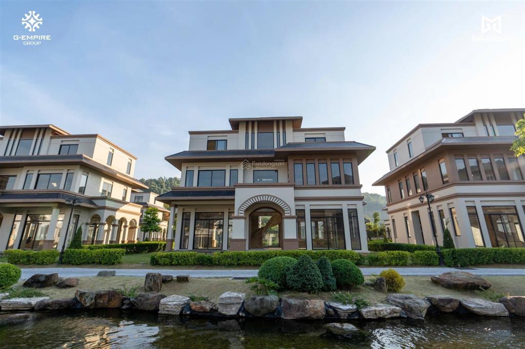 Cạnh xanh villas biệt thự view suối cá koi, 380m giá từ 27 tỷ